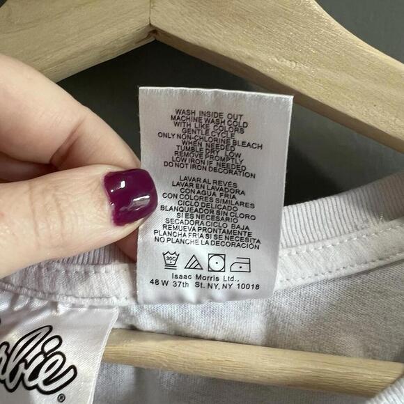 Women 's Barbie Boxy Tshirt Size XLarge - Picture 6 of 10